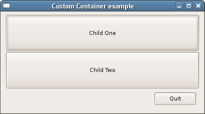Custom Container